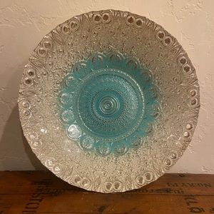 Blue Handmade Silverina Istanbul Handmade Bowl